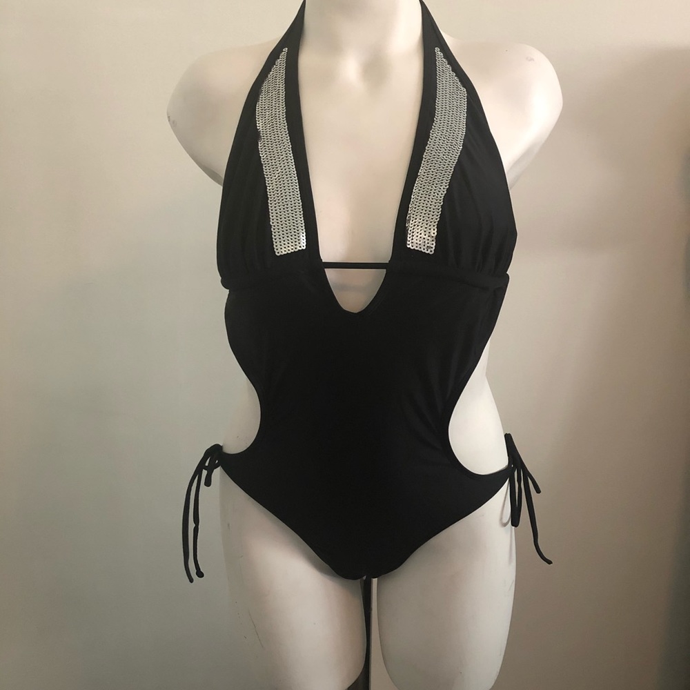 Black swimsuit